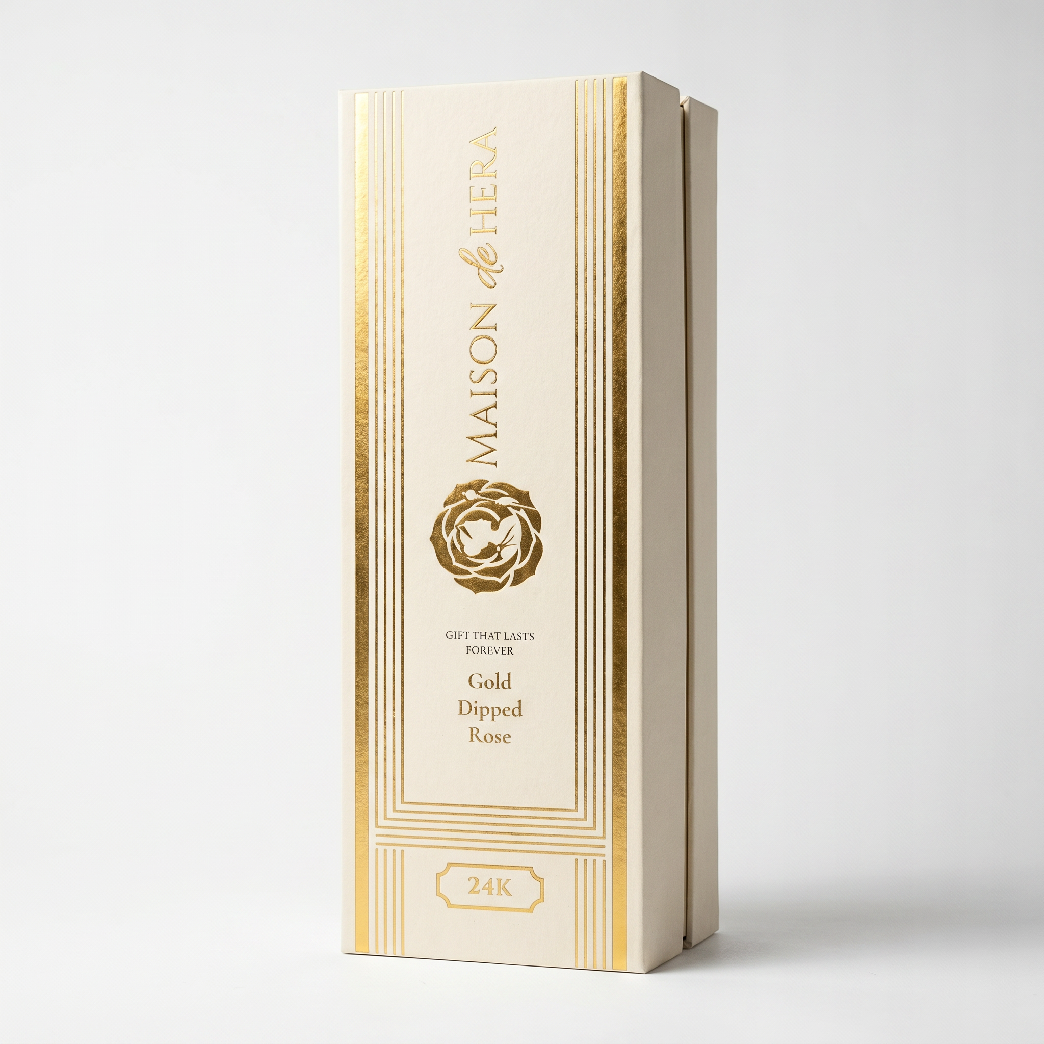24K Golden Rose - Blanc Edition