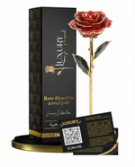 24k Golden Rose - Red ( Bliss )