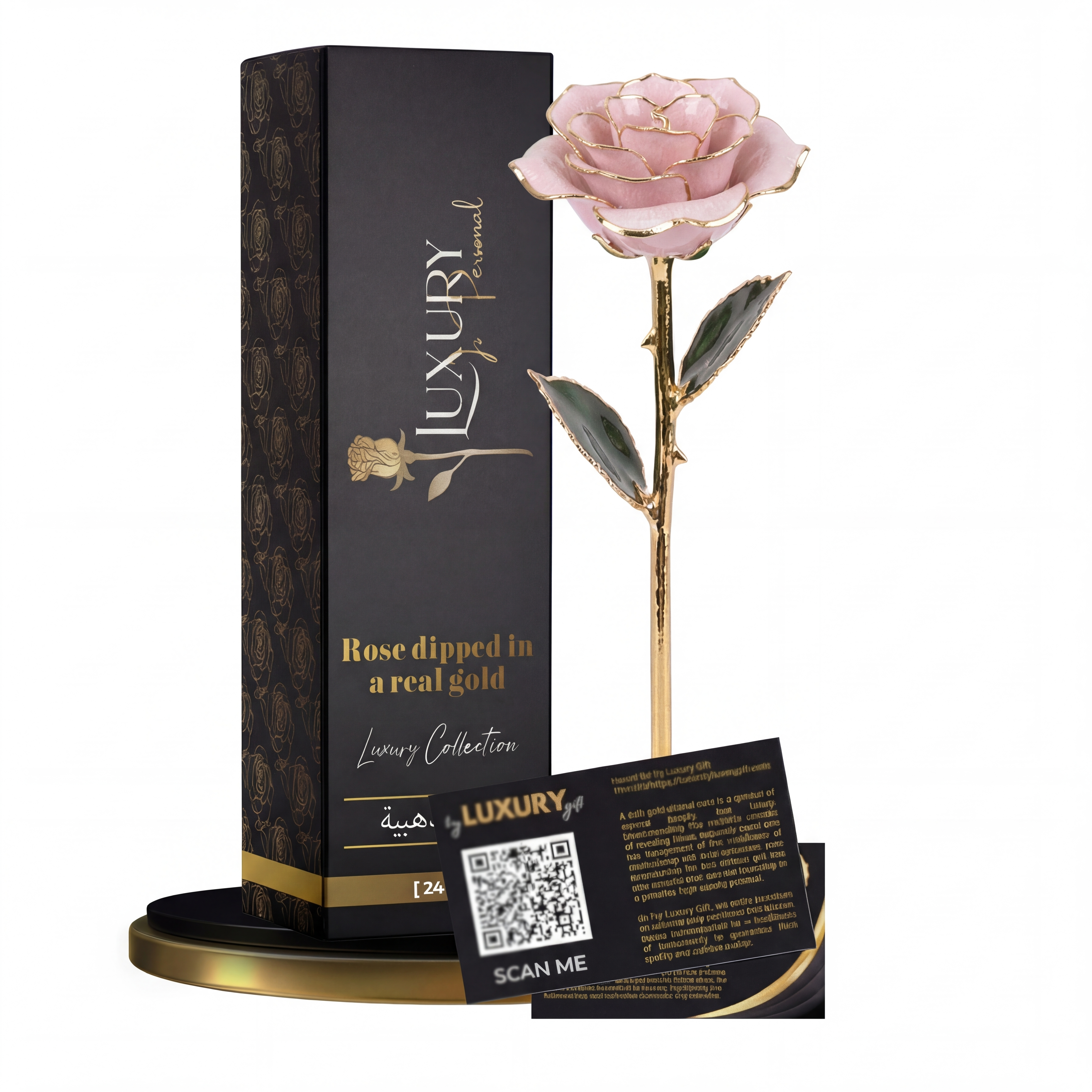 24k Golden Rose - Pink ( Bliss )
