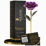 24k Golden Rose - Purple ( Bliss )