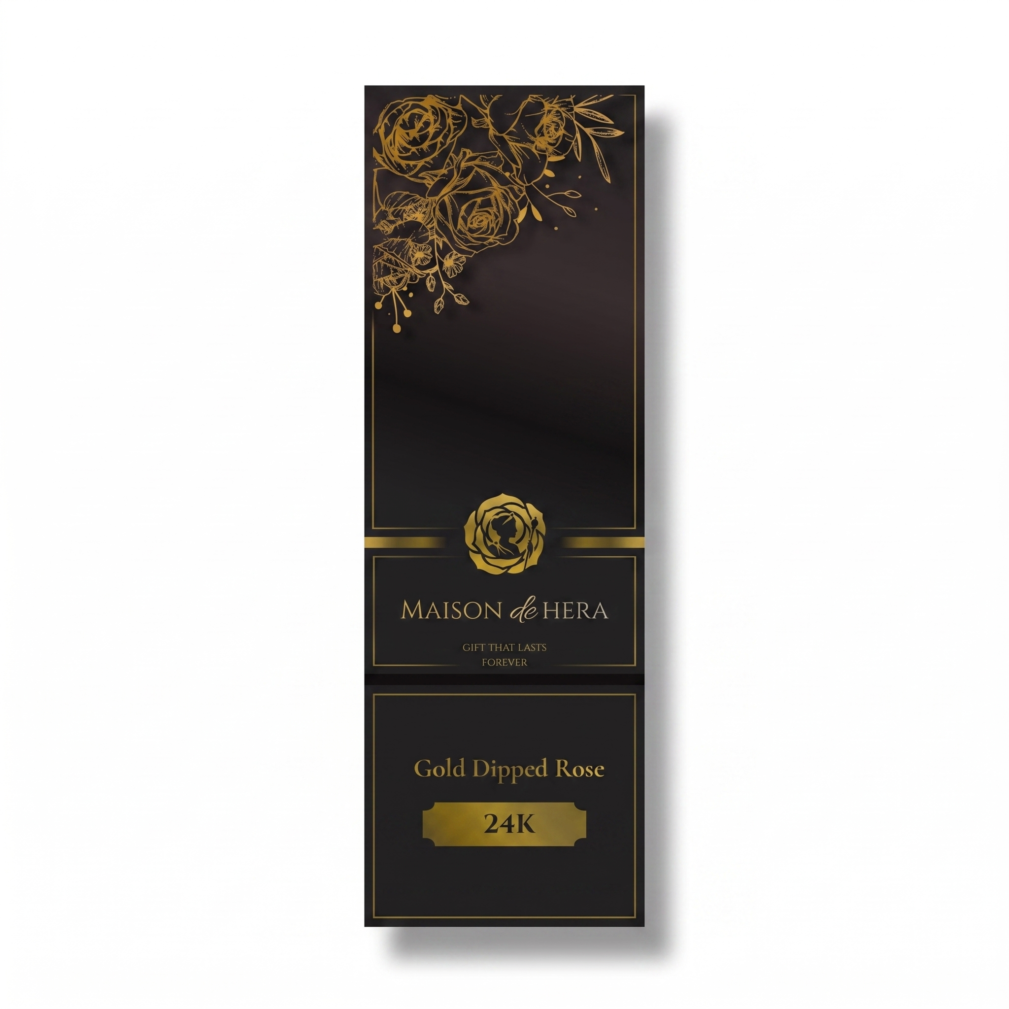 24K Golden Rose