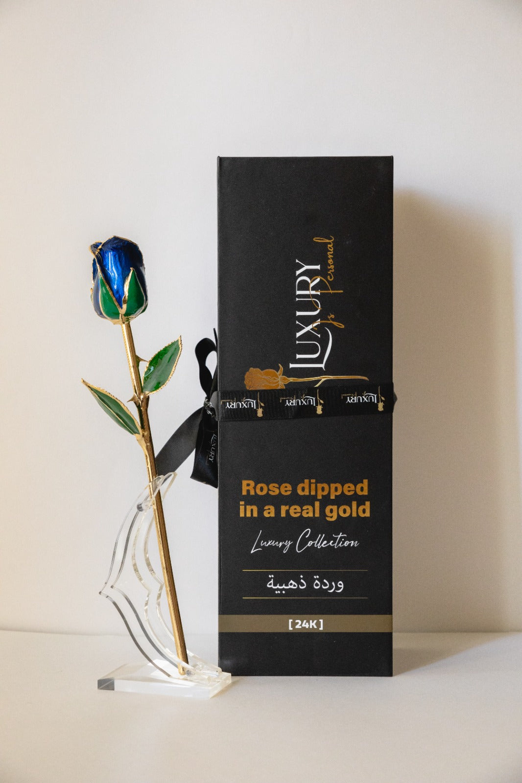 24K Golden Rose - Blue ( Elegante )